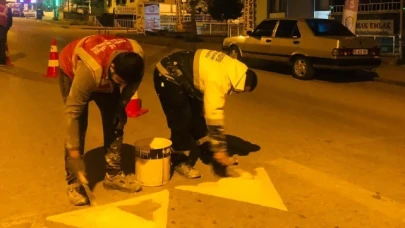 Hız Kesicileri Yenileme Çalışmaları Devam Ediyor