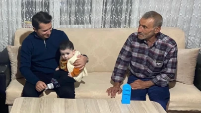 Kaymakam Kartal, Gazi Demirci'nin Evine Misafir Oldu
