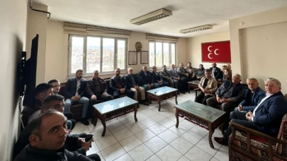 MHP'de Bayramlaşma