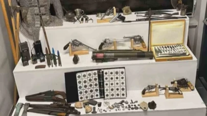 Operasyonda lav silahı ele geçirildi