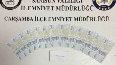 Sahte para ile alışveriş yapan şahıs yakalandı