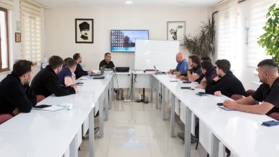 Teknik İşler Saha Toplantısı yapıldı