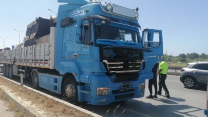 Tırın çarptığı 15 yaşındaki çocuk kurtarılamadı