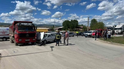 Tokat'ta trafik kazası: 4 yaralı