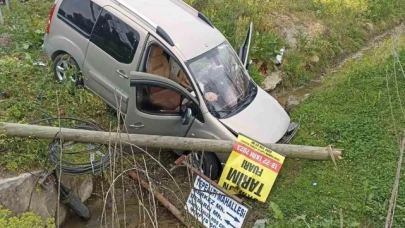 Trafik kazası: 1'i polis 6 yaralı