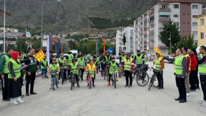 11. Yeşilay Bisiklet Turu Etkinliği Yapıldı