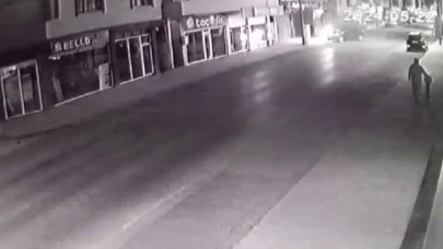 6 kişinin yaralandığı kaza anı kamerada