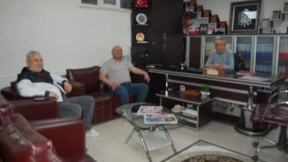 Atak'tan ilk ziyaret Haber Merkezi'mize