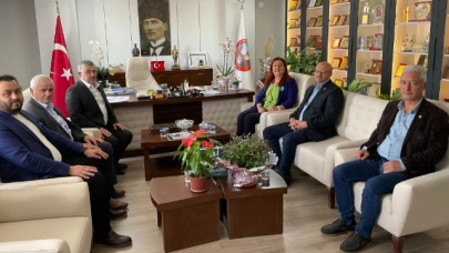 Başkan Özyol, Başkan Demir'i Ağırladı