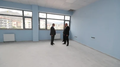 Doruk, Okul İnşaatında İncelemelerde Bulundu