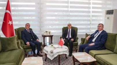 Hatipoğlu, Doruk ve Dağlı'yı Misafir Etti