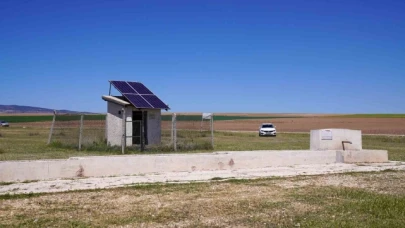 Hırsızlar güneş enerjisiyle sulama sistemini hedef aldı
