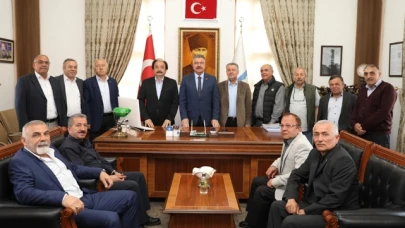 Kargı, Kaçar ve İlçe Yönetimini Ağırladı