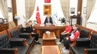 Kargı, Sporcu Pektaş’a Başarılar Diledi