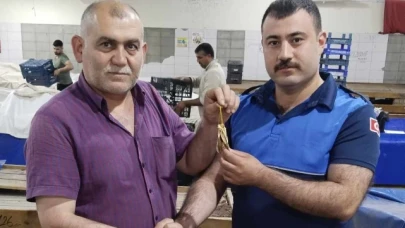 Kayıp altınları zabıta sahibine teslim etti