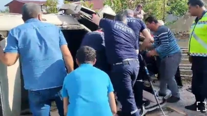 Kazada ağır yaralanan kadın hayatını kaybetti