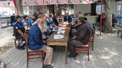 Kümbethatun Mahallesi'nde Güvenlik Toplantısı Yapıldı