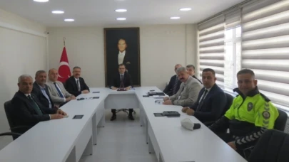 Mayıs Ayı İlçe Trafik Komisyonu Toplantısı Yapıldı