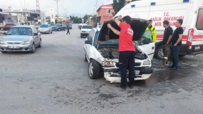Merzifon'da Kaza: 2 Yaralı
