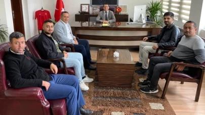 Muhtarlardan Kaymakam Kartal’a Ziyaret