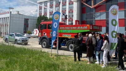 Öğrencilere Orman Yangın Gönüllüsü Eğitimi Verildi