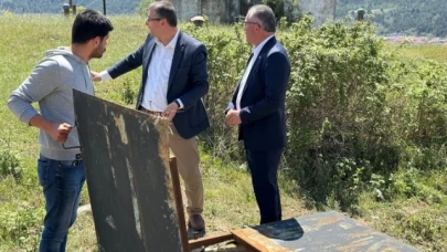 Özalp,Taşova'da İncelemelerde Bulundu