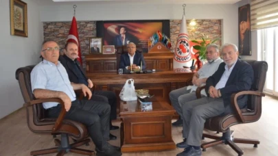 Şahinoğlu'ndan Şahin'e Hayırlı Olsun Ziyareti
