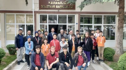 Şampiyonlardan Erdoğan ve Demir’e Ziyaret