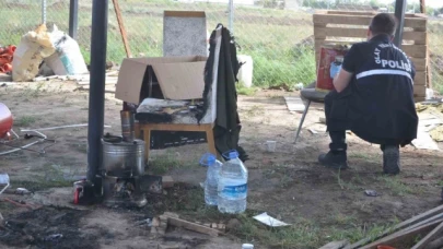 Semaverde çay demlemek için tiner döktü, patlamada yaralandı