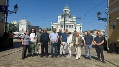 Turabi, Helsinki Üniversitesinde Filistinlilerle Dayanışma Gösterisine Katıldı