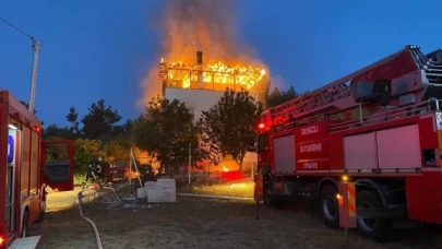 2 katlı binada çıkan yangında bir kişi hayatını kaybetti