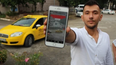 Amasya’da sele kapılan kadını taksici kurtardı... O anlar kamerada