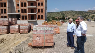 Demir, TOKİ Çalışmalarını Yerinde İnceledi.