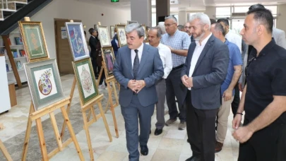 Geleneksel ve Çağdaş Sanatlar Projesi Sergi Açılışı Düzenlendi