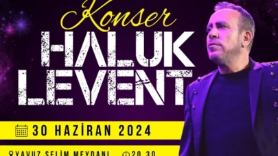 Haluk Levent yeniden Amasya’ya geliyor