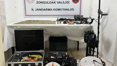 Jandarmadan büyük operasyon: Çok sayıda tarihi eser ele geçirildi