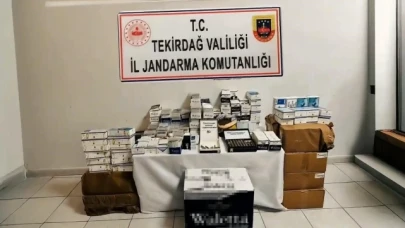 Kaçak tütün operasyonu: Binlerce paket ele geçirildi