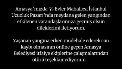 Karagöz’den “Geçmiş Olsun” Mesajı