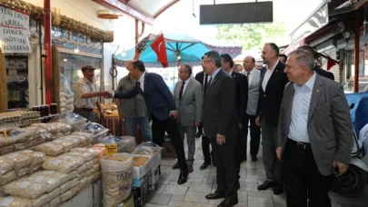 Kargı, Özel'i Merzifon'da Misafir Etti