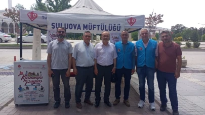 Kaya, Kurban Bağış Stantını Ziyaret Etti