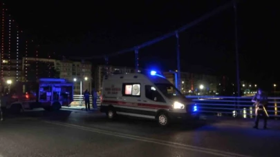 Köprüde intihar girişimi