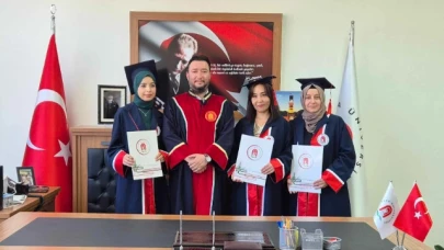 Merzifon MYO’da Mezuniyet Sevinci