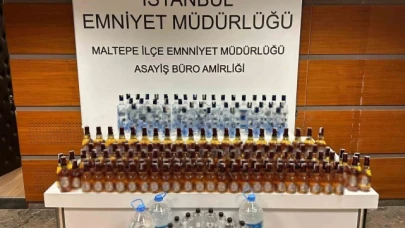 Sahte alkol operasyonu: 2 şüpheli yakalandı