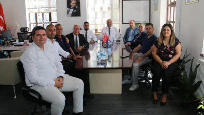 Şen, Belediye'yi Ziyaret Etti