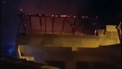 Taşova’da çıkan yangın söndürüldü