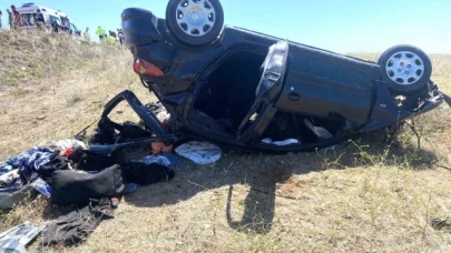 Trafik kazası: 2 ölü, 2 yaralı