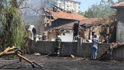 Tüp deposunda yangın