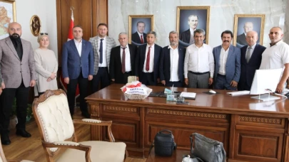 Uzun'a Dernek Başkanlarından Ziyaret
