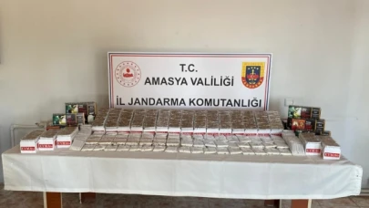 25 bin doldurulmuş makaron ele geçirildi