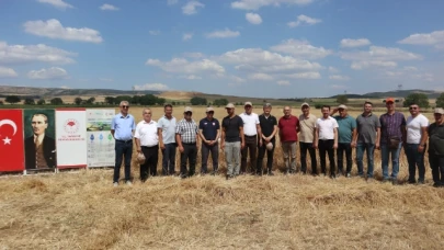Amasya’da Buğday Hasat Ve Tarla Günü Etkinliği Düzenlendi